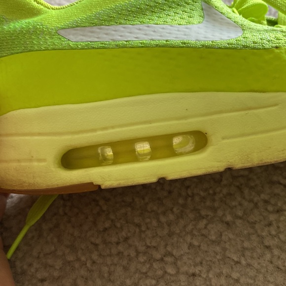 Lime Green Nike Air Max 1 US Size 10 - - Picture 10 of 10